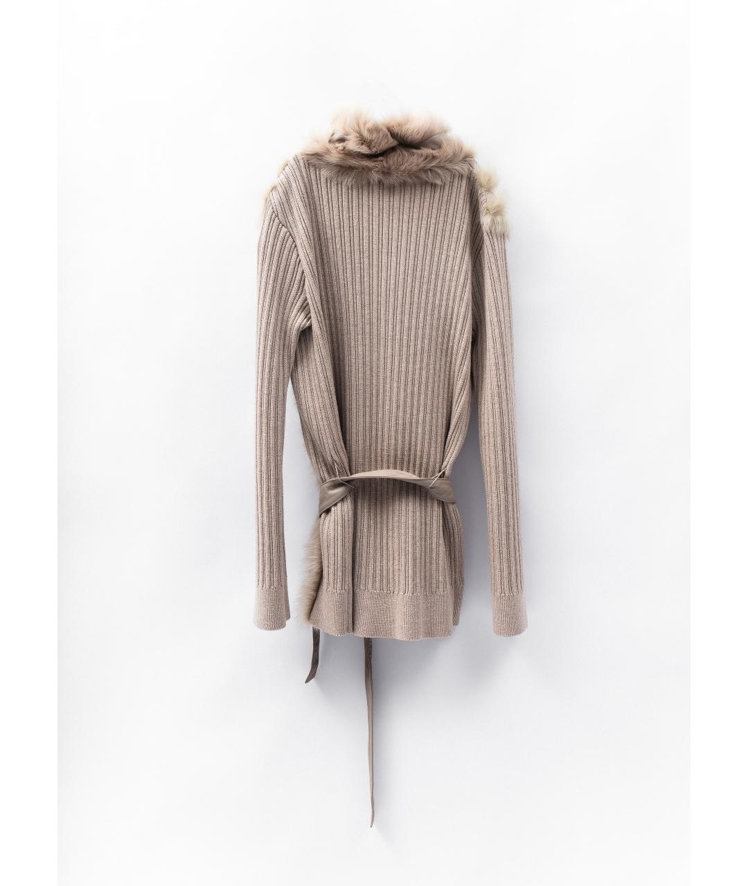 ESCADA Бежевый шерстяной кардиган, фото 2