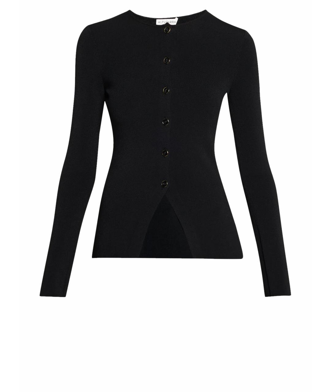 TOTEME Черный шерстяной кардиган, фото 1