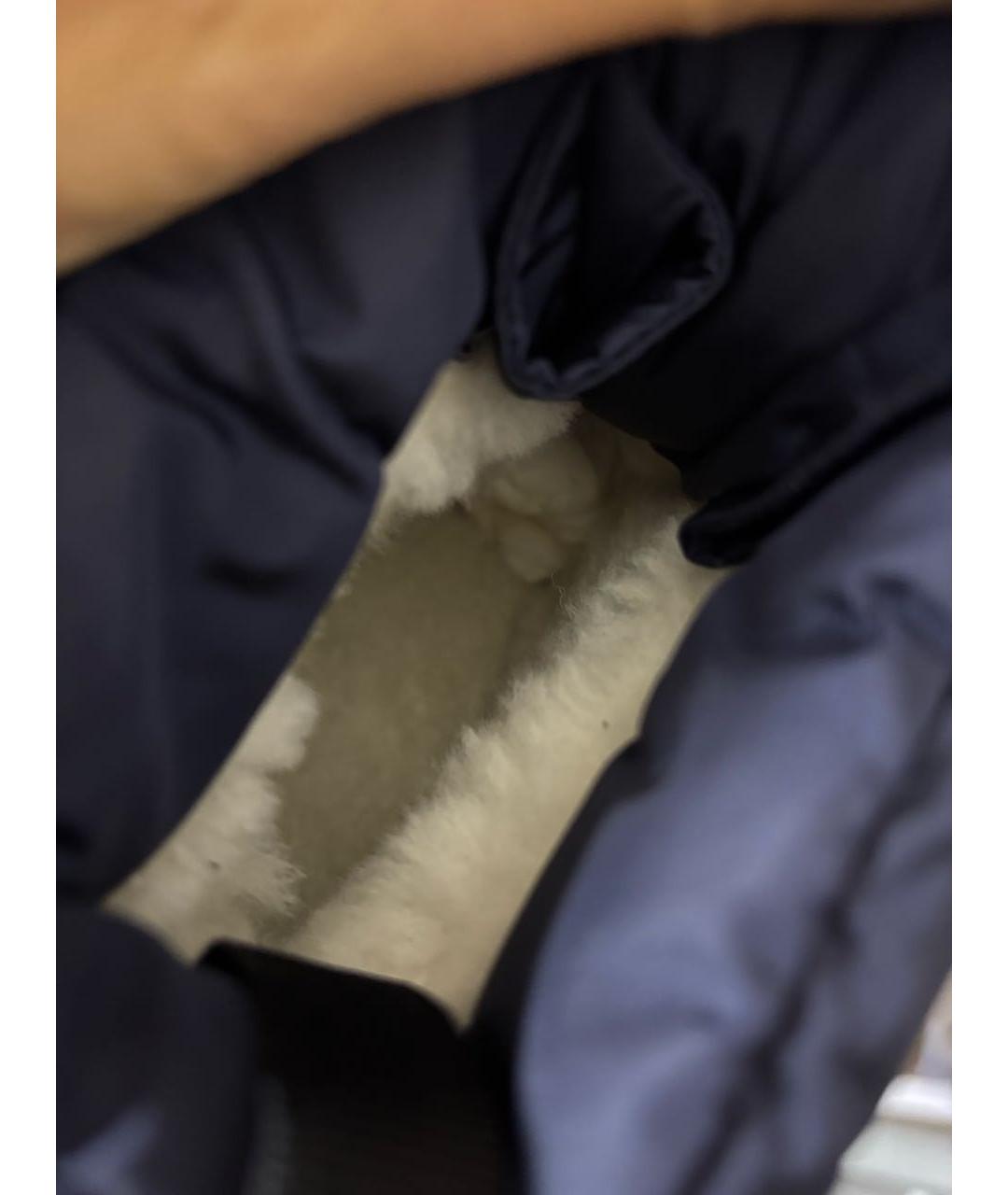 CHANEL Темно-синие ботинки, фото 4