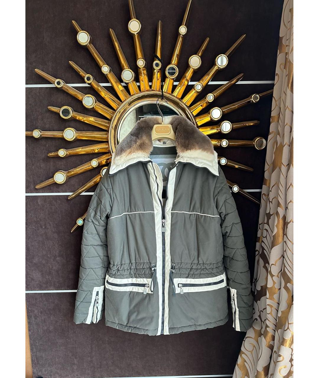 CHANEL Хаки куртка, фото 7