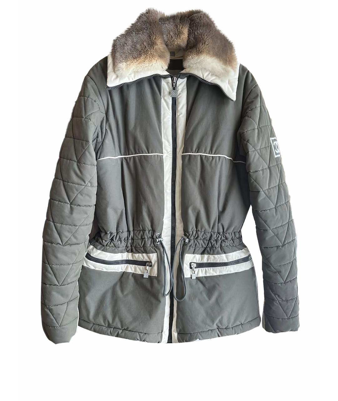 CHANEL Хаки куртка, фото 1