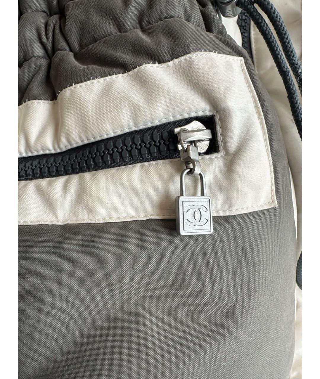 CHANEL Хаки куртка, фото 3