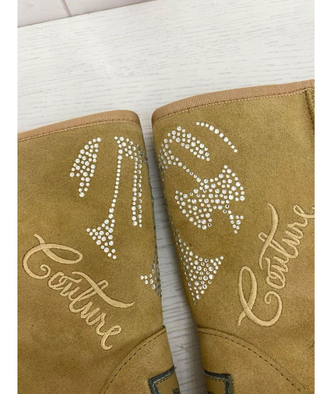 JUICY COUTURE Бежевые ботинки, фото 7