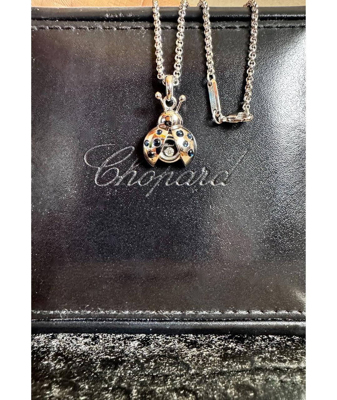 CHOPARD Серебряное колье из белого золота, фото 6