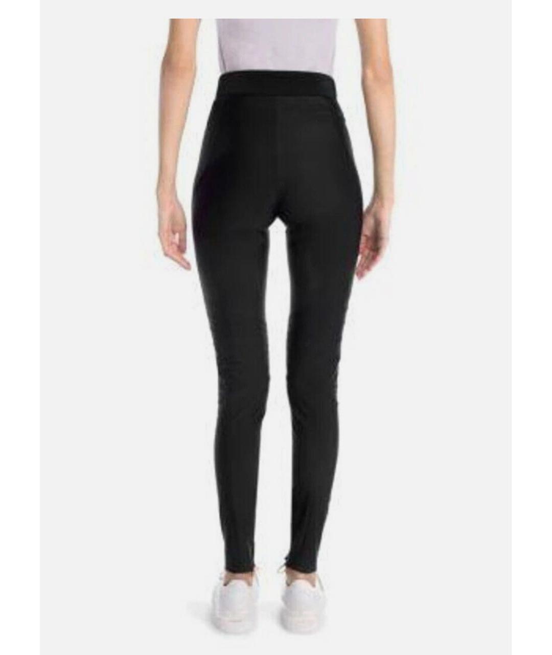 VERSACE Черные полиамидовые леггинсы и велосипедки, фото 2