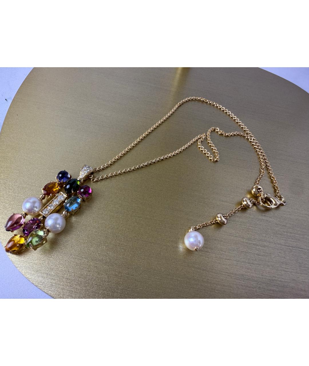 BVLGARI Мульти подвеска из желтого золота, фото 7