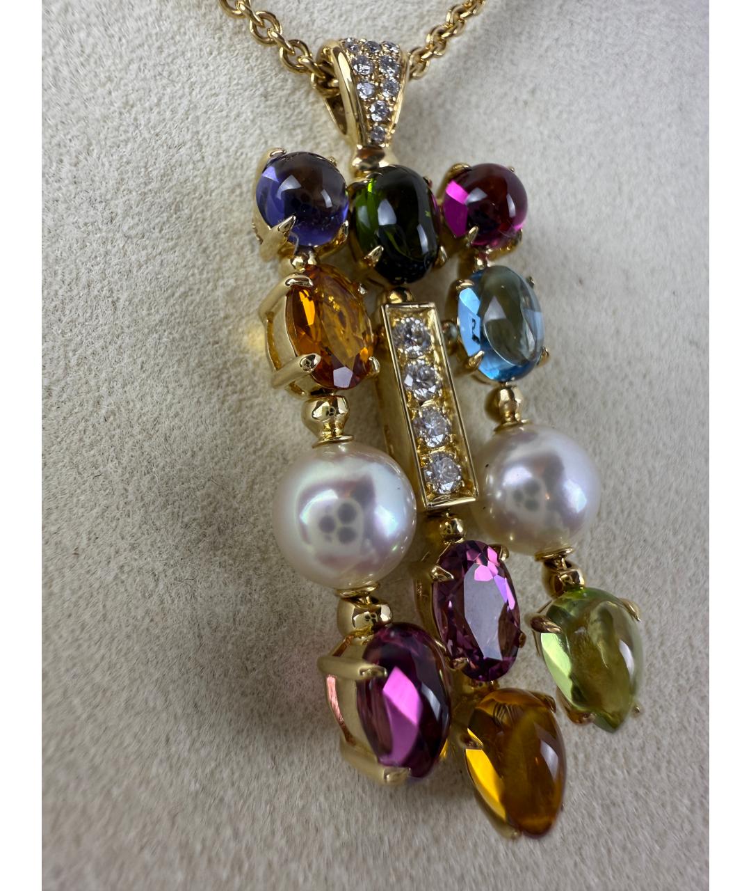 BVLGARI Мульти подвеска из желтого золота, фото 3