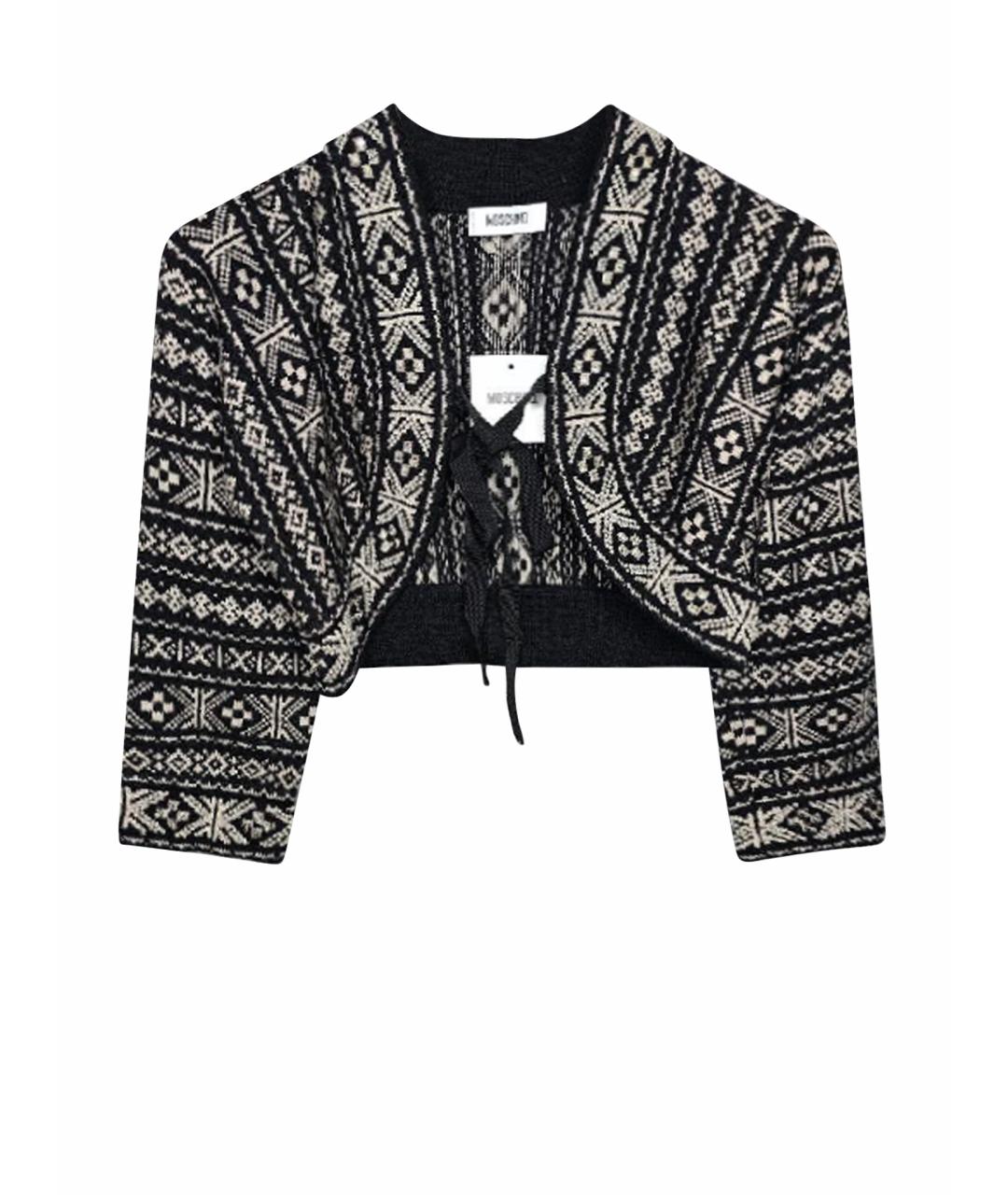 MOSCHINO Мульти шерстяной кардиган, фото 1