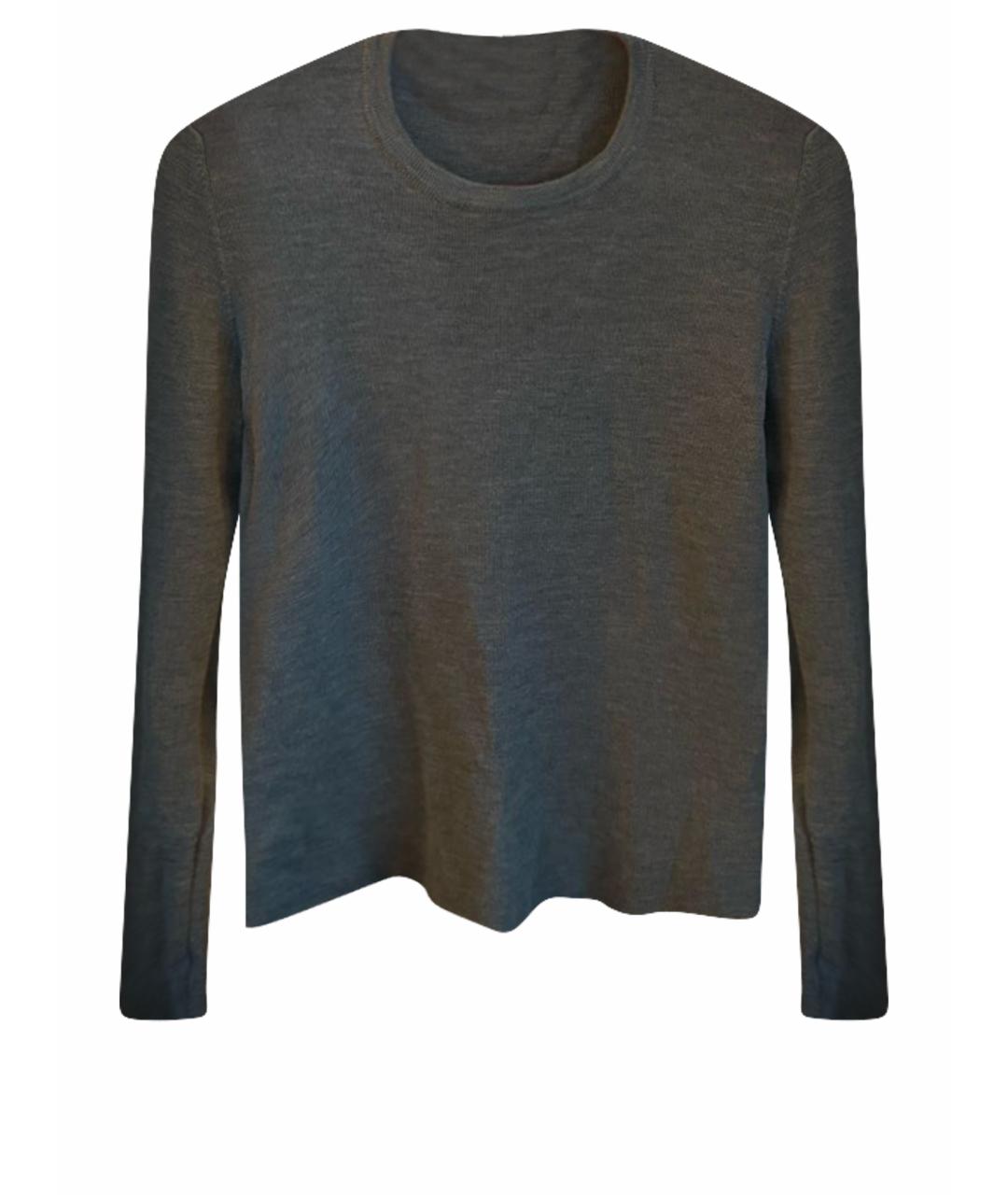 PRADA Серый кашемировый джемпер / свитер, фото 1