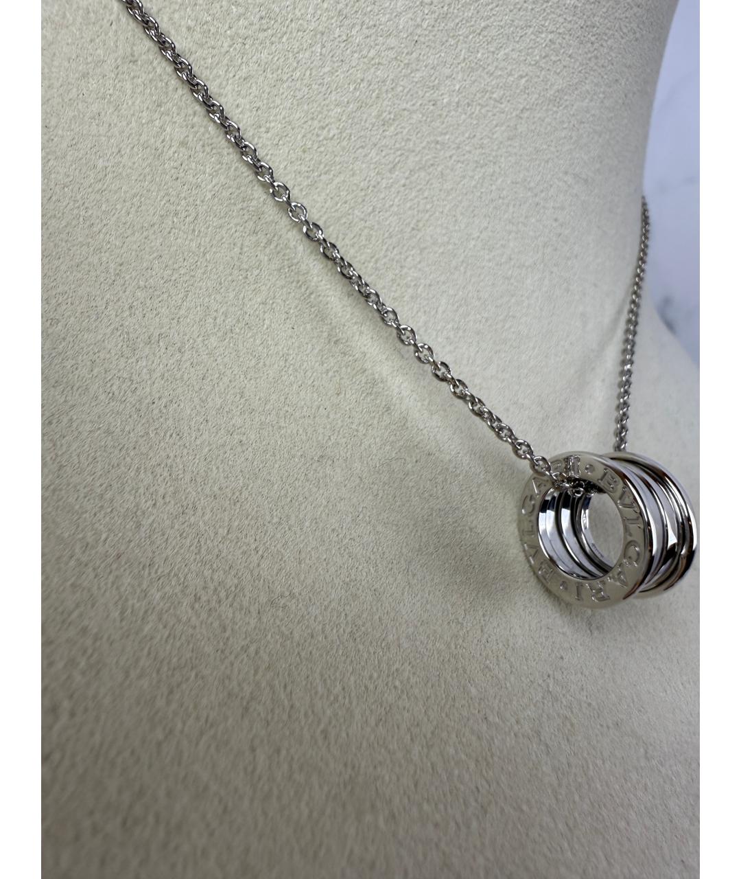 BVLGARI Серебряная подвеска из белого золота, фото 3