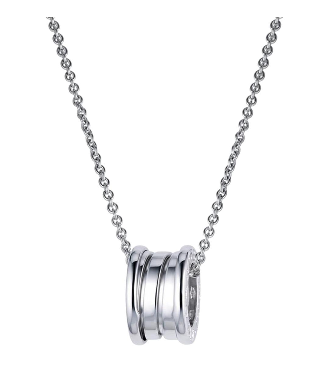 BVLGARI Серебряная подвеска из белого золота, фото 8