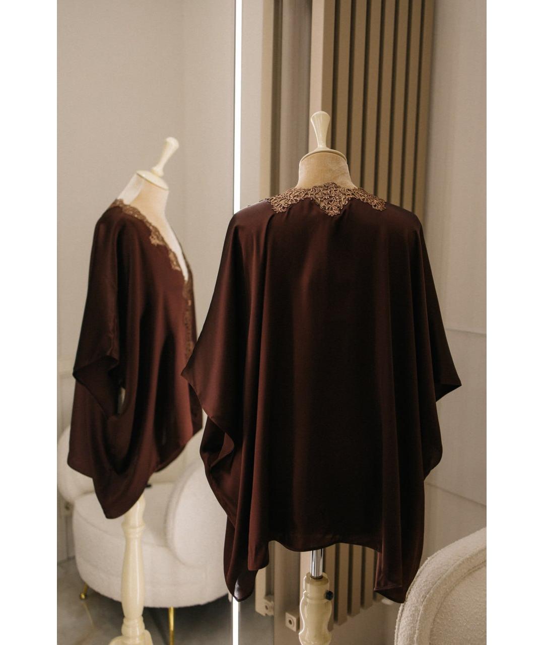 LA PERLA Коричневая пижамы и сорочки, фото 4