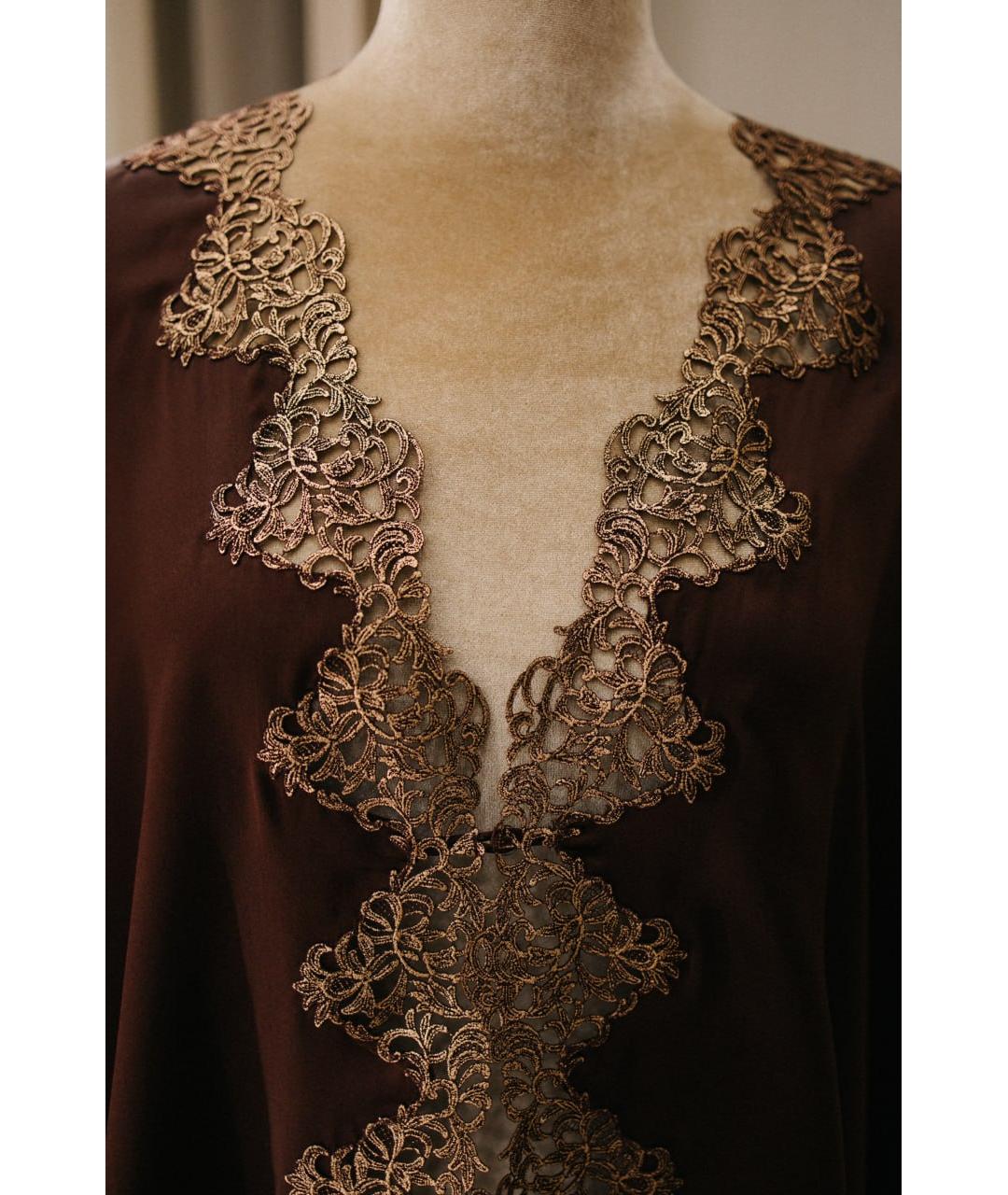 LA PERLA Коричневая пижамы и сорочки, фото 3