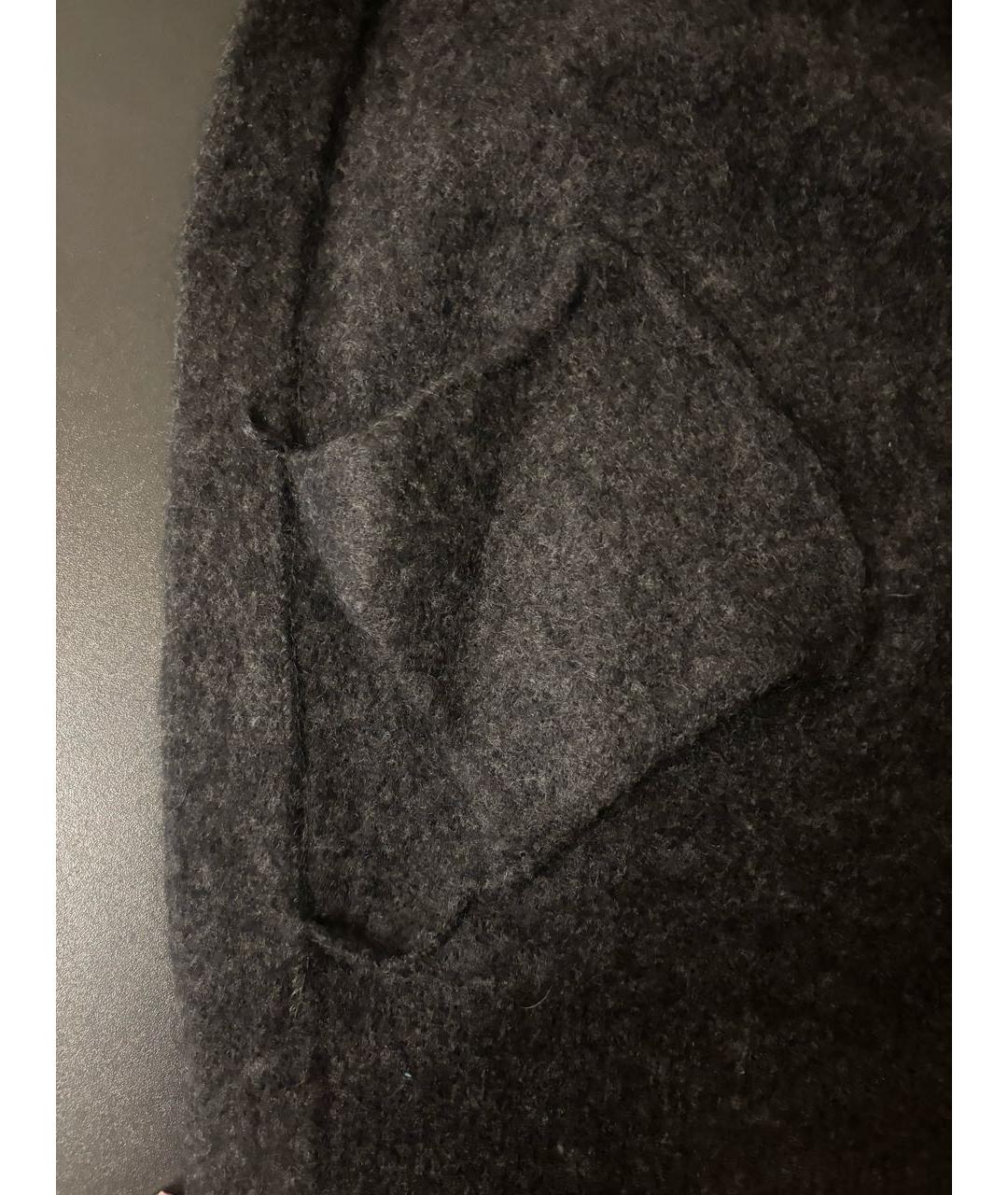 ACNE STUDIOS Черный шерстяной кардиган, фото 3