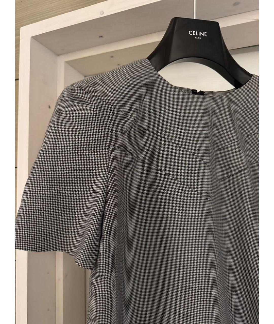 SAINT LAURENT Мульти повседневное платье, фото 4