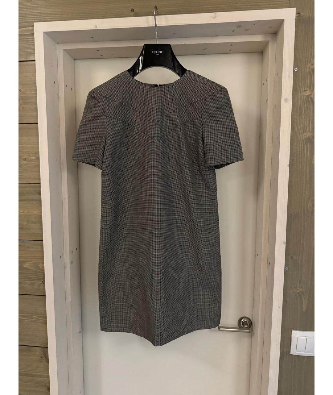 SAINT LAURENT Мульти повседневное платье, фото 6