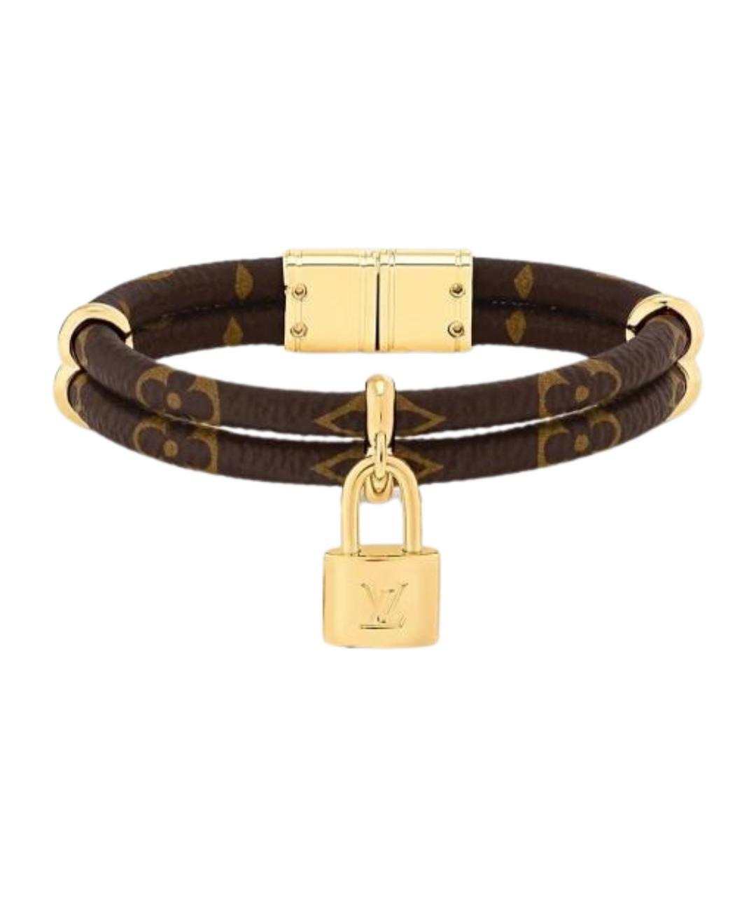 LOUIS VUITTON Коричневый браслет, фото 1