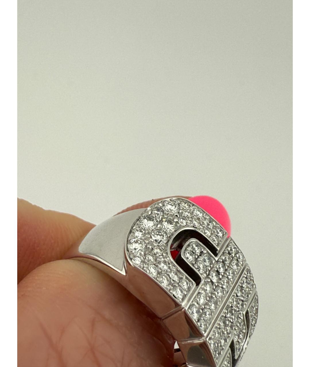 BVLGARI Серебряное кольцо из белого золота, фото 5