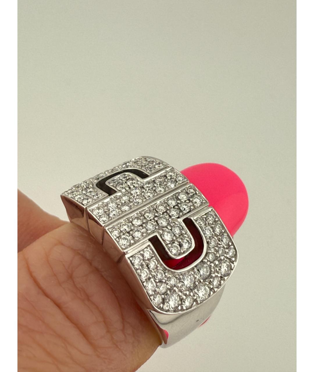 BVLGARI Серебряное кольцо из белого золота, фото 3