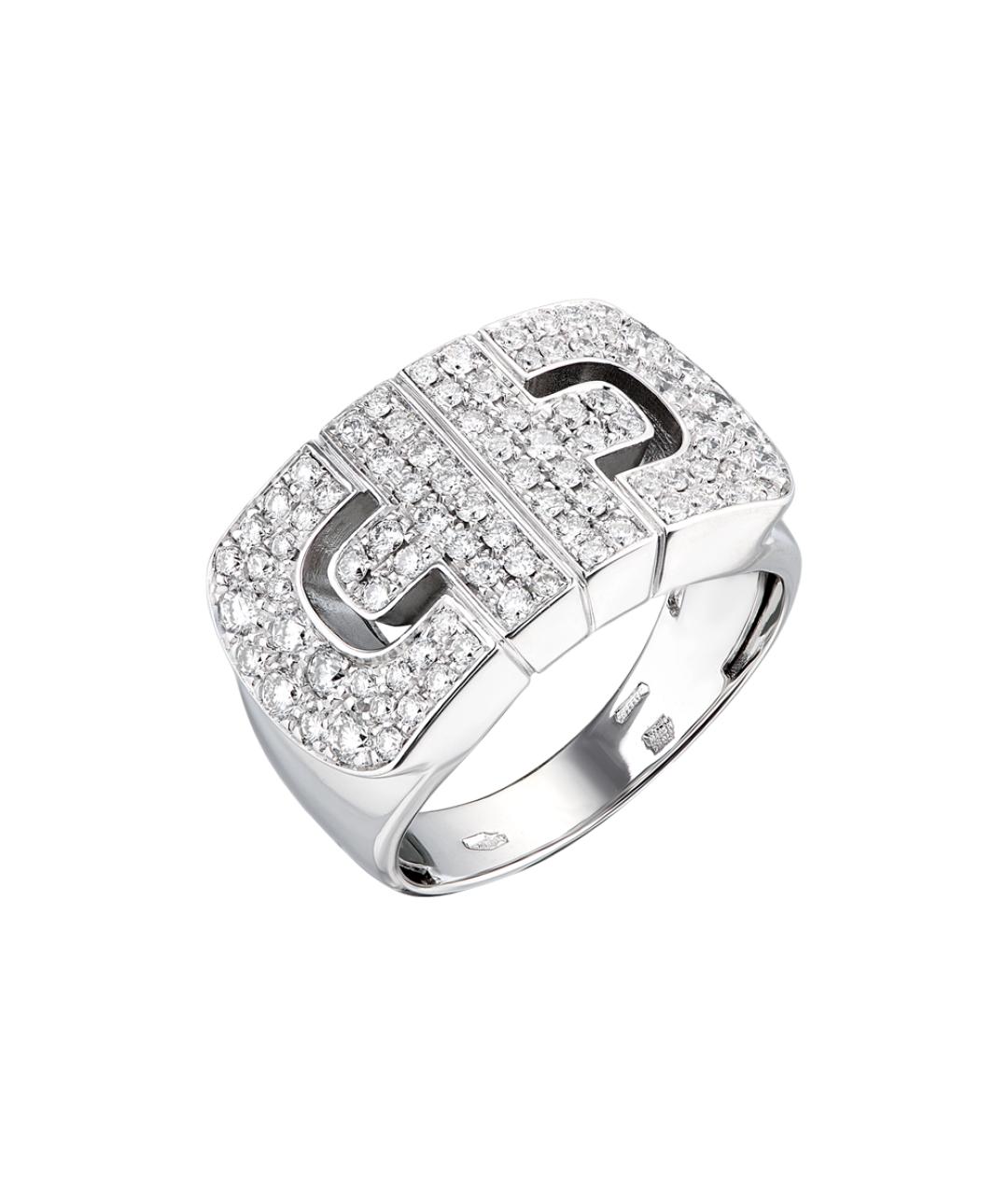 BVLGARI Серебряное кольцо из белого золота, фото 8