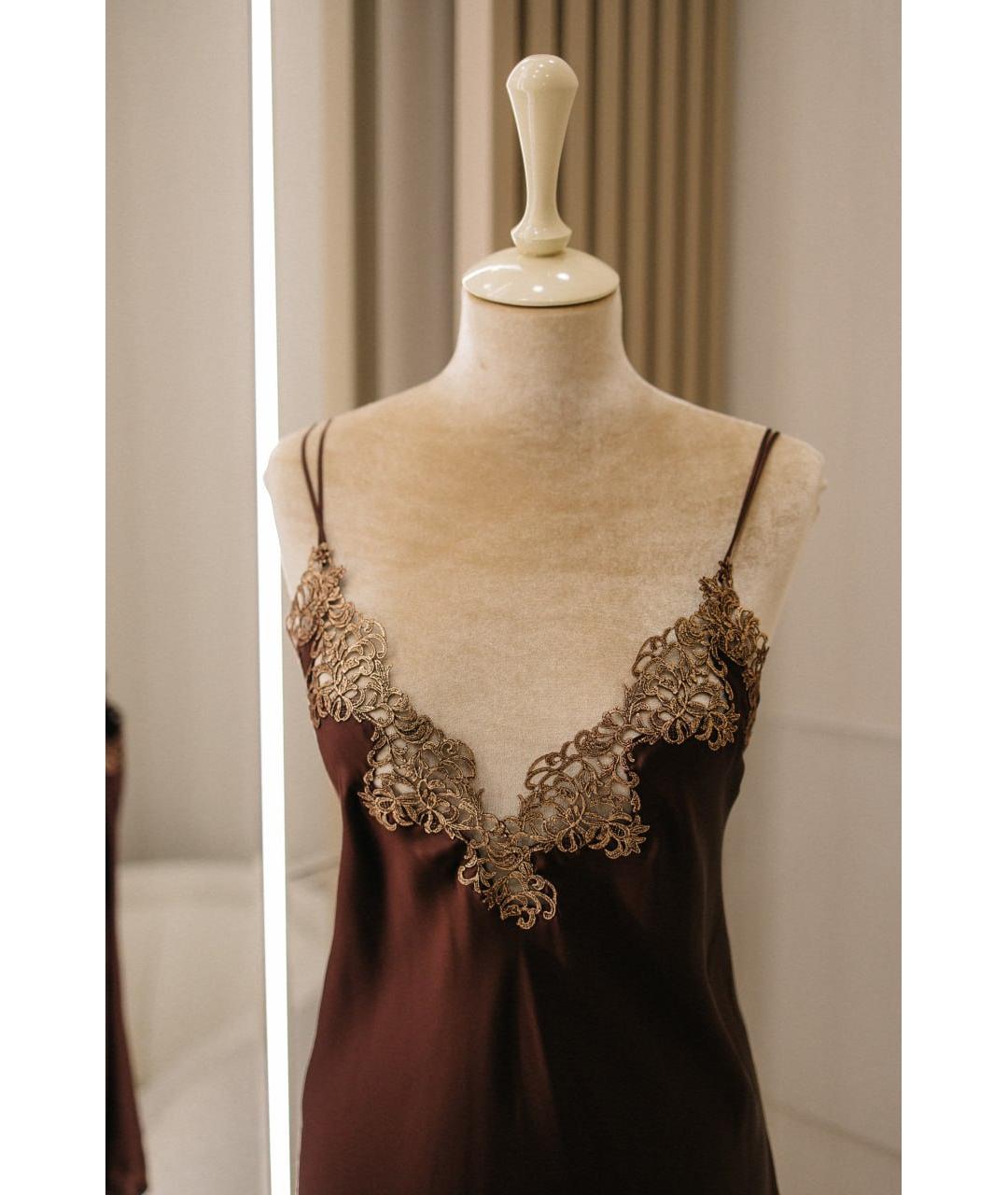 LA PERLA Коричневая пижамы и сорочки, фото 2