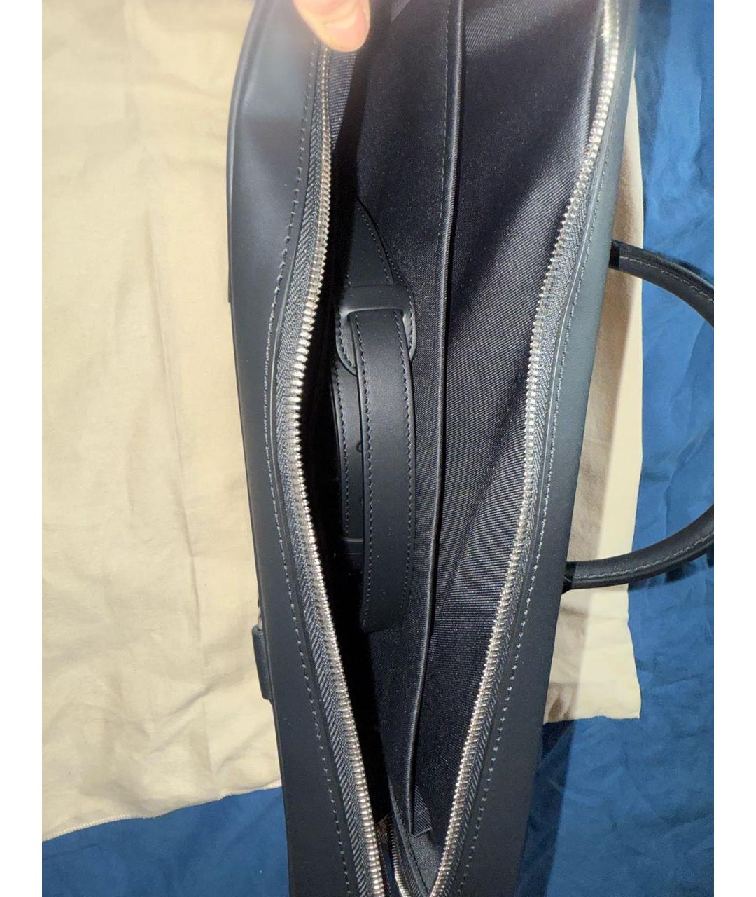 LOUIS VUITTON Черный портфель, фото 4