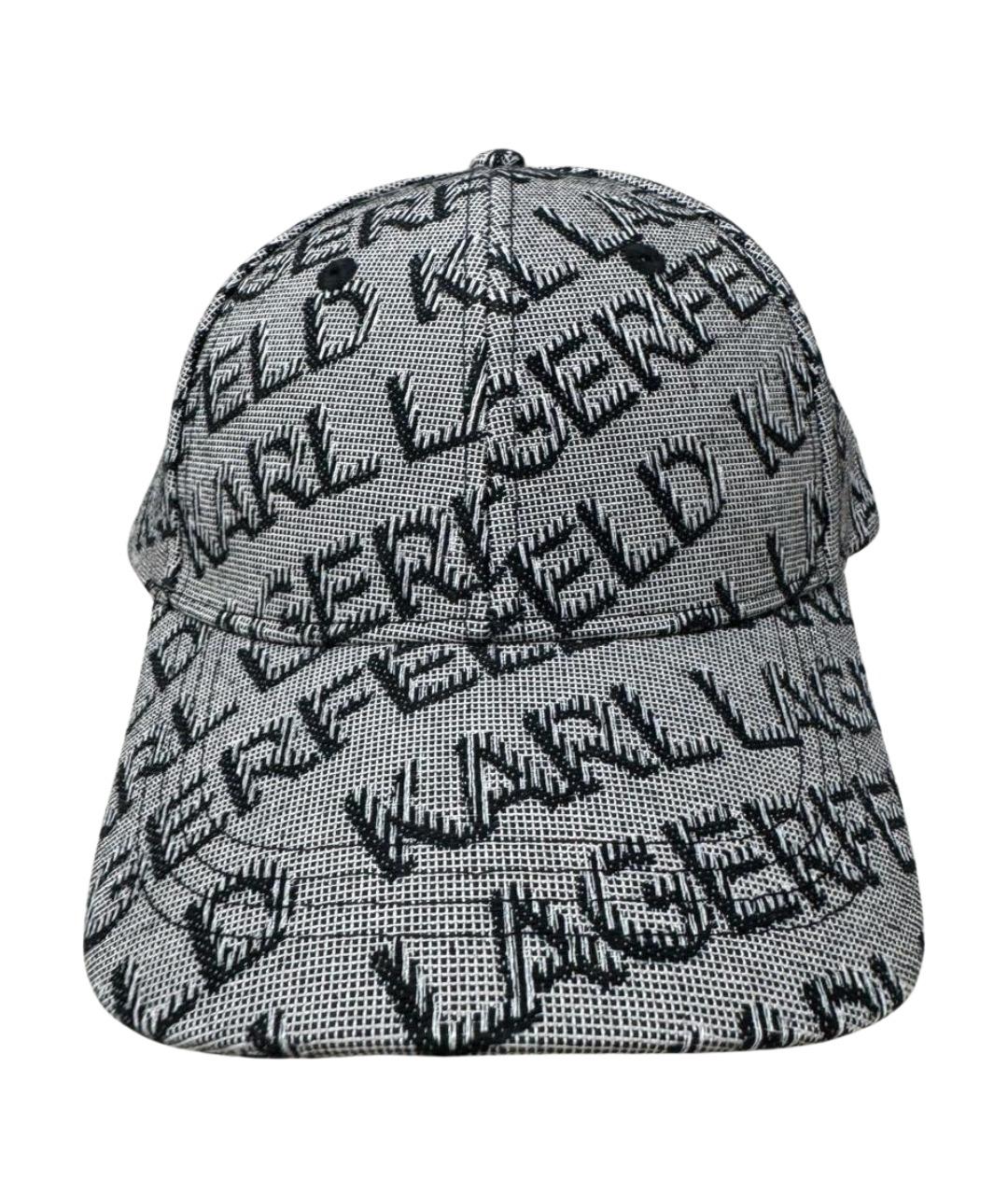 KARL LAGERFELD Серая хлопковая кепка, фото 1