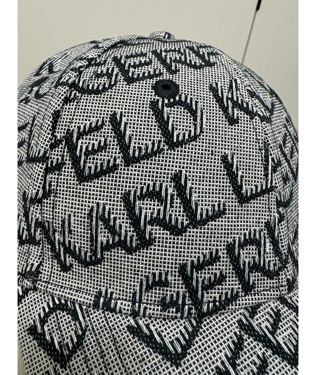 KARL LAGERFELD Серая хлопковая кепка, фото 4