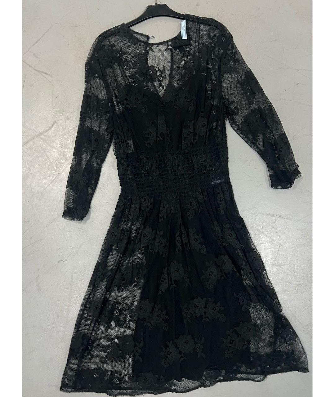 PRADA Черное вечернее платье, фото 7