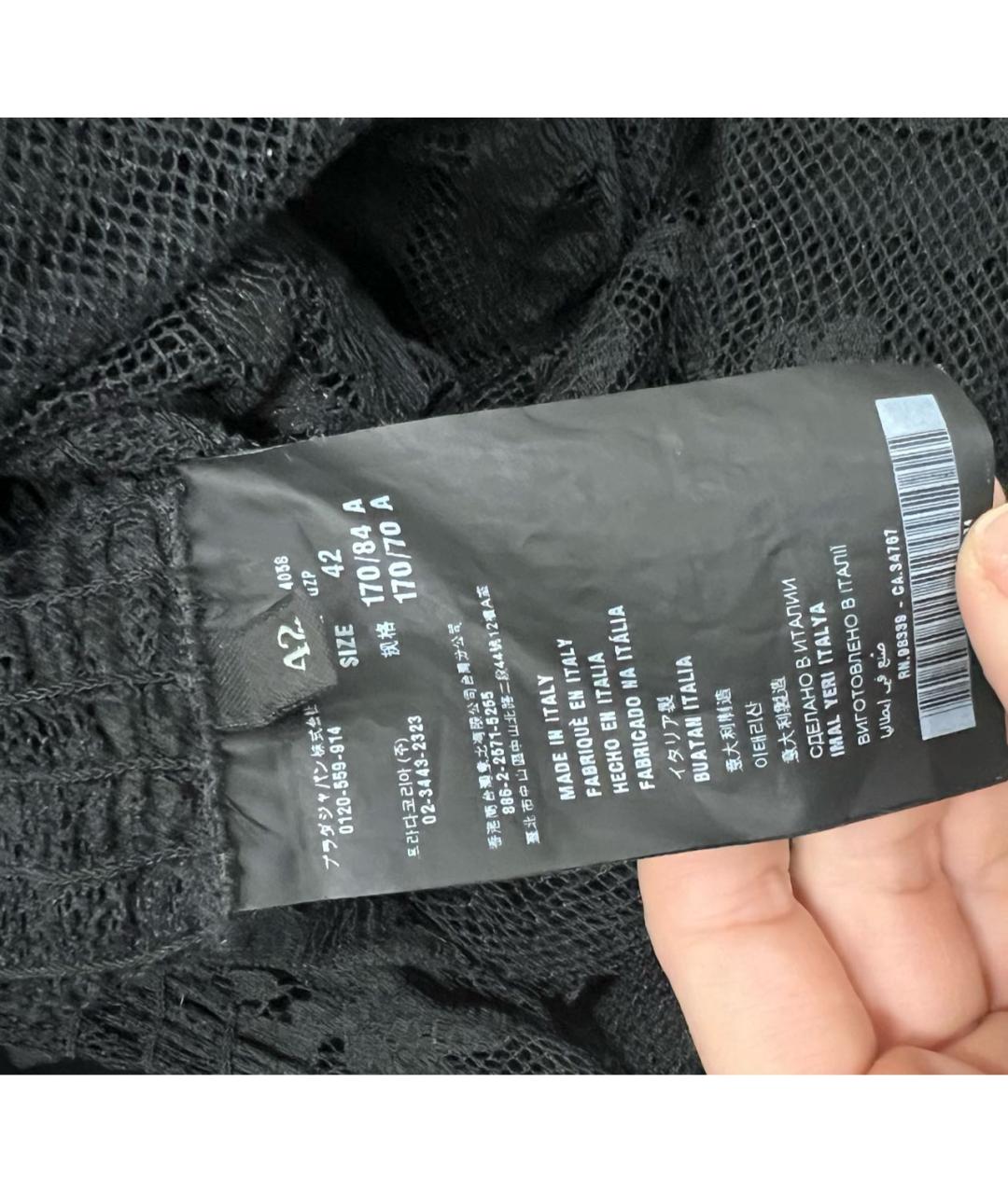 PRADA Черное вечернее платье, фото 6