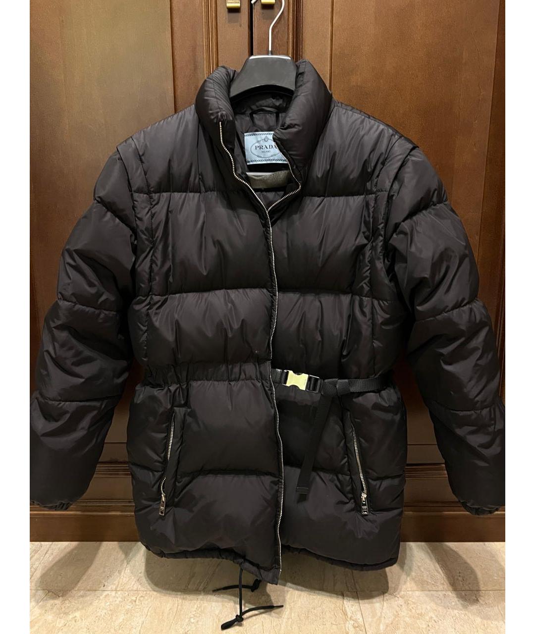 PRADA Черный пуховик, фото 7