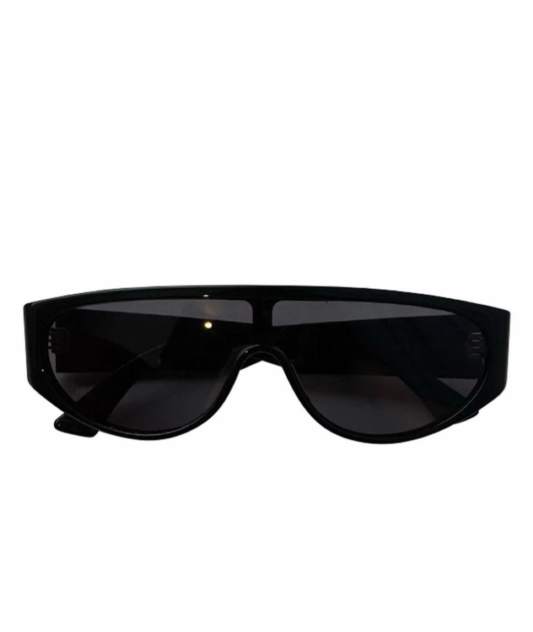 BOTTEGA VENETA Черные пластиковые солнцезащитные очки, фото 1