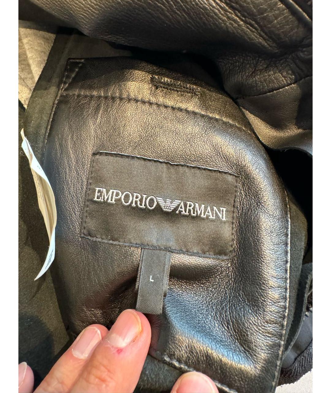 EMPORIO ARMANI Черная куртка, фото 3