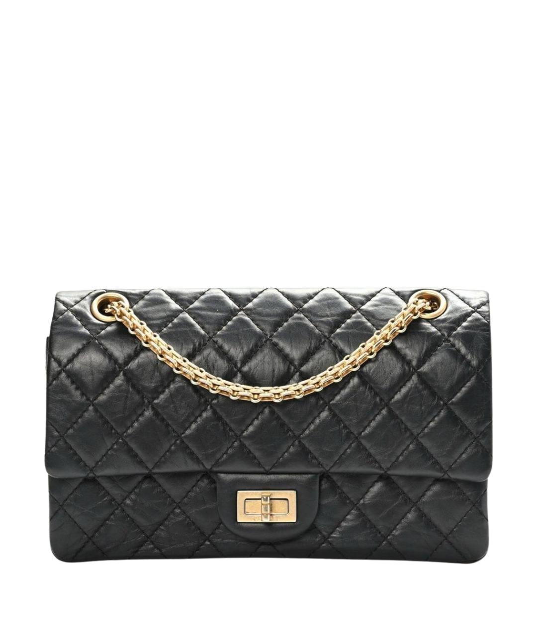 CHANEL Черная кожаная сумка через плечо, фото 10