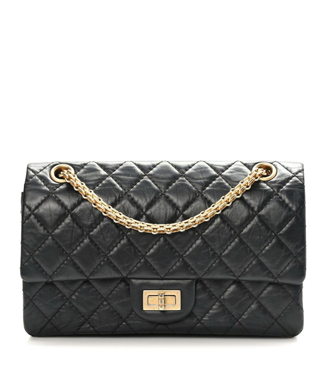 CHANEL Черная кожаная сумка через плечо, фото 9