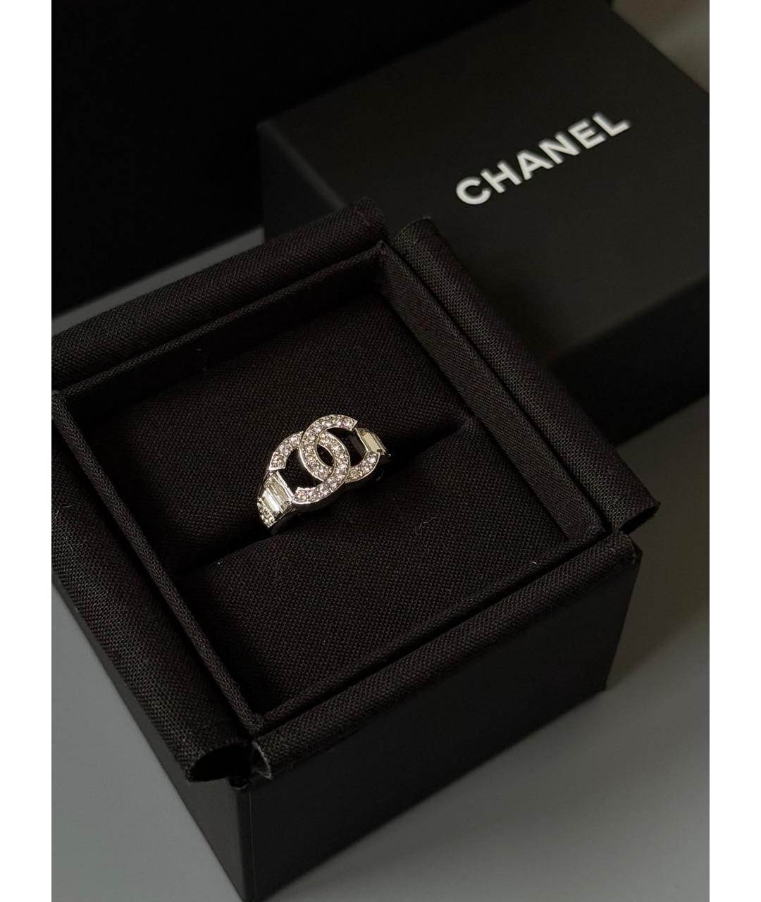 CHANEL Серебряное металлическое кольцо, фото 2