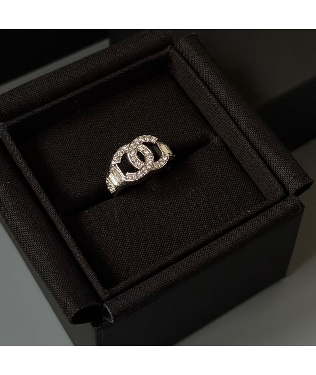 CHANEL Серебряное металлическое кольцо, фото 3