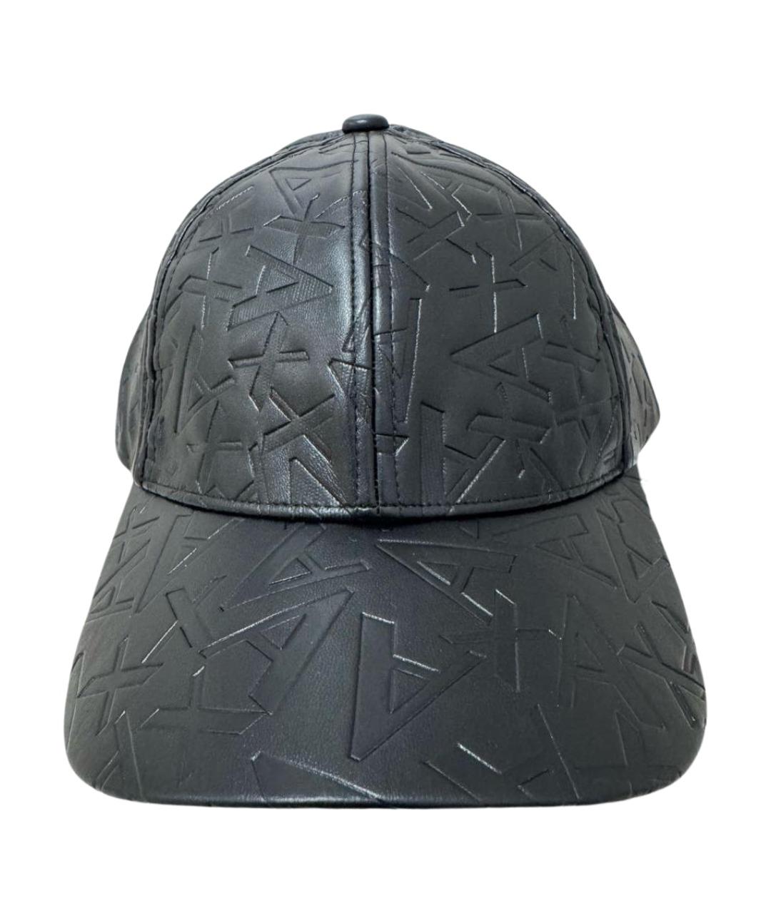 ARMANI EXCHANGE Черная синтетическая кепка, фото 1