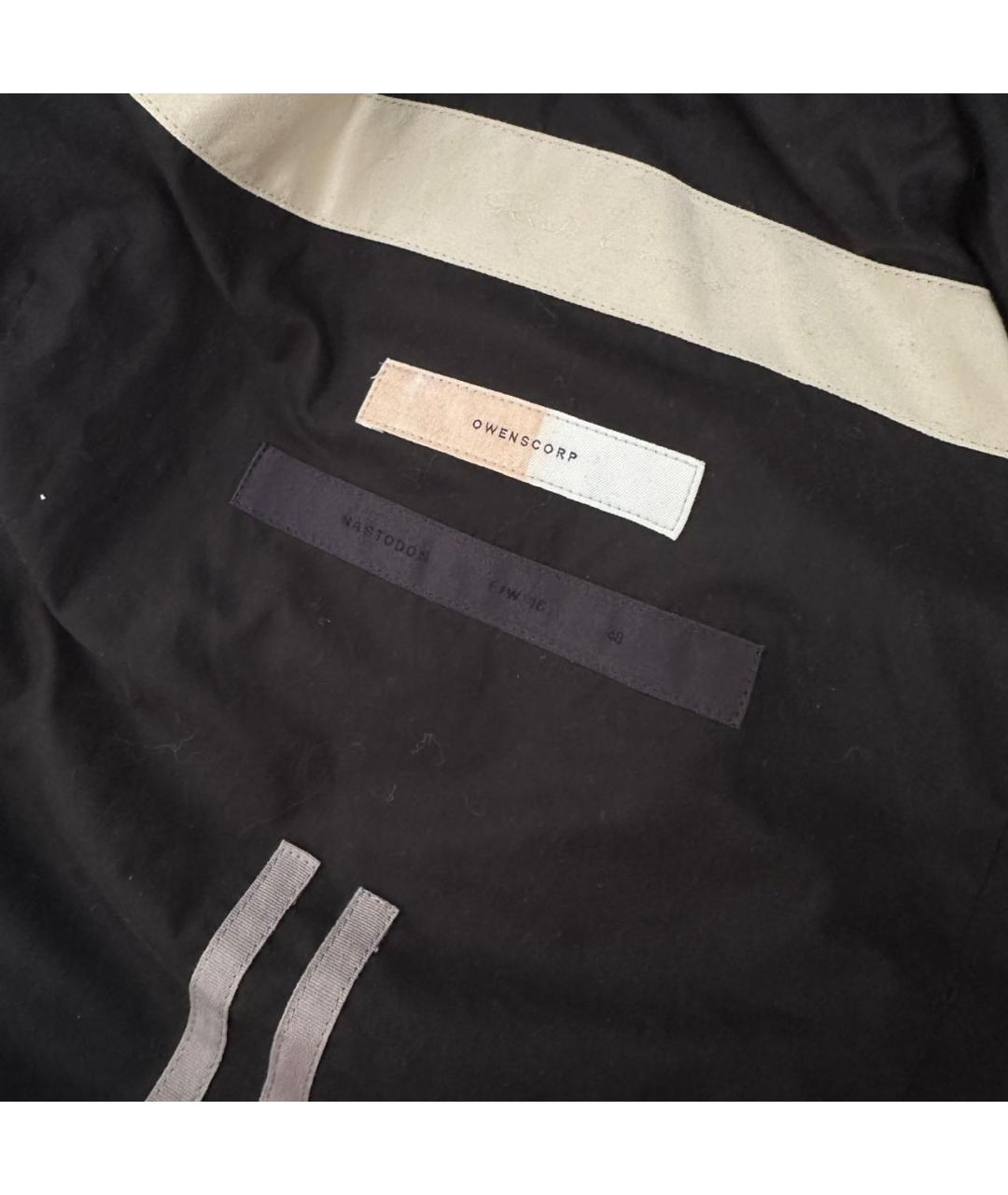 RICK OWENS Черный шерстяной жилет, фото 3