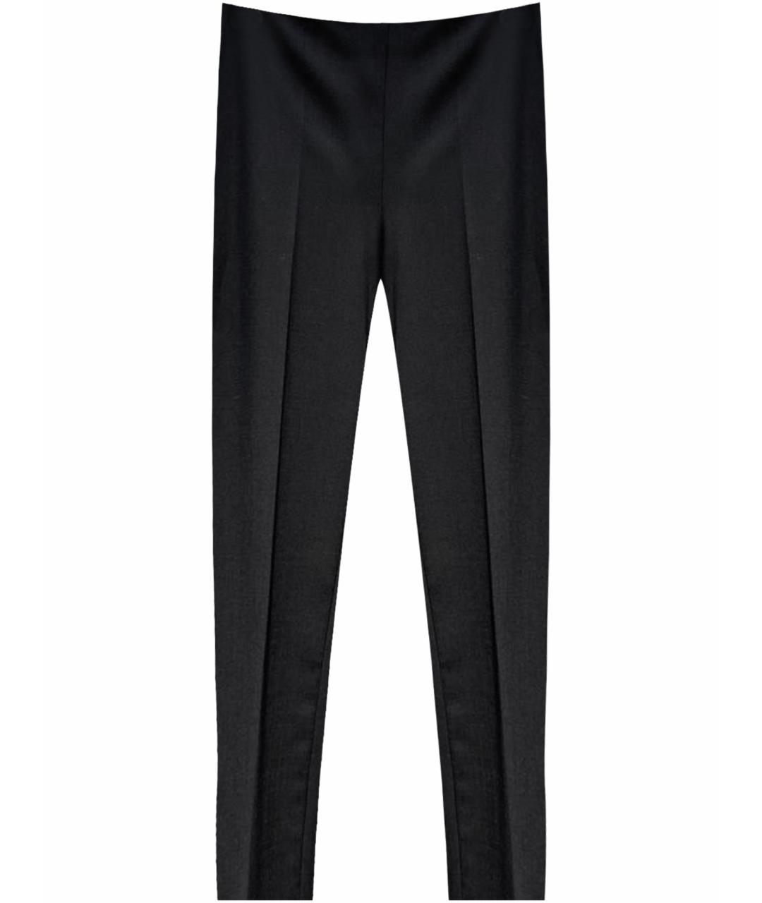 FENDI Серые полиэстеровые прямые брюки, фото 1