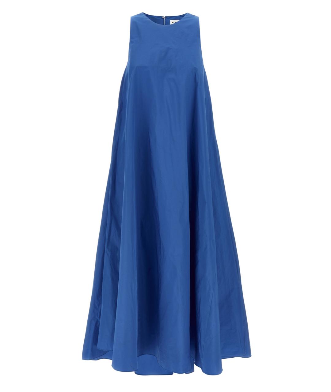 P.A.R.O.S.H. Синее полиэстеровое повседневное платье, фото 1