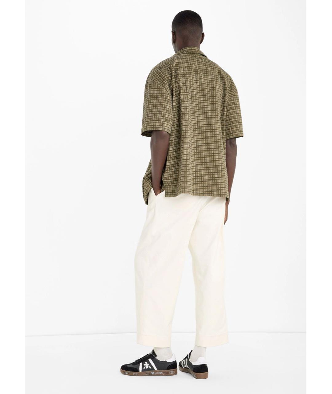 PREMIATA Черные кожаные низкие кроссовки / кеды, фото 5