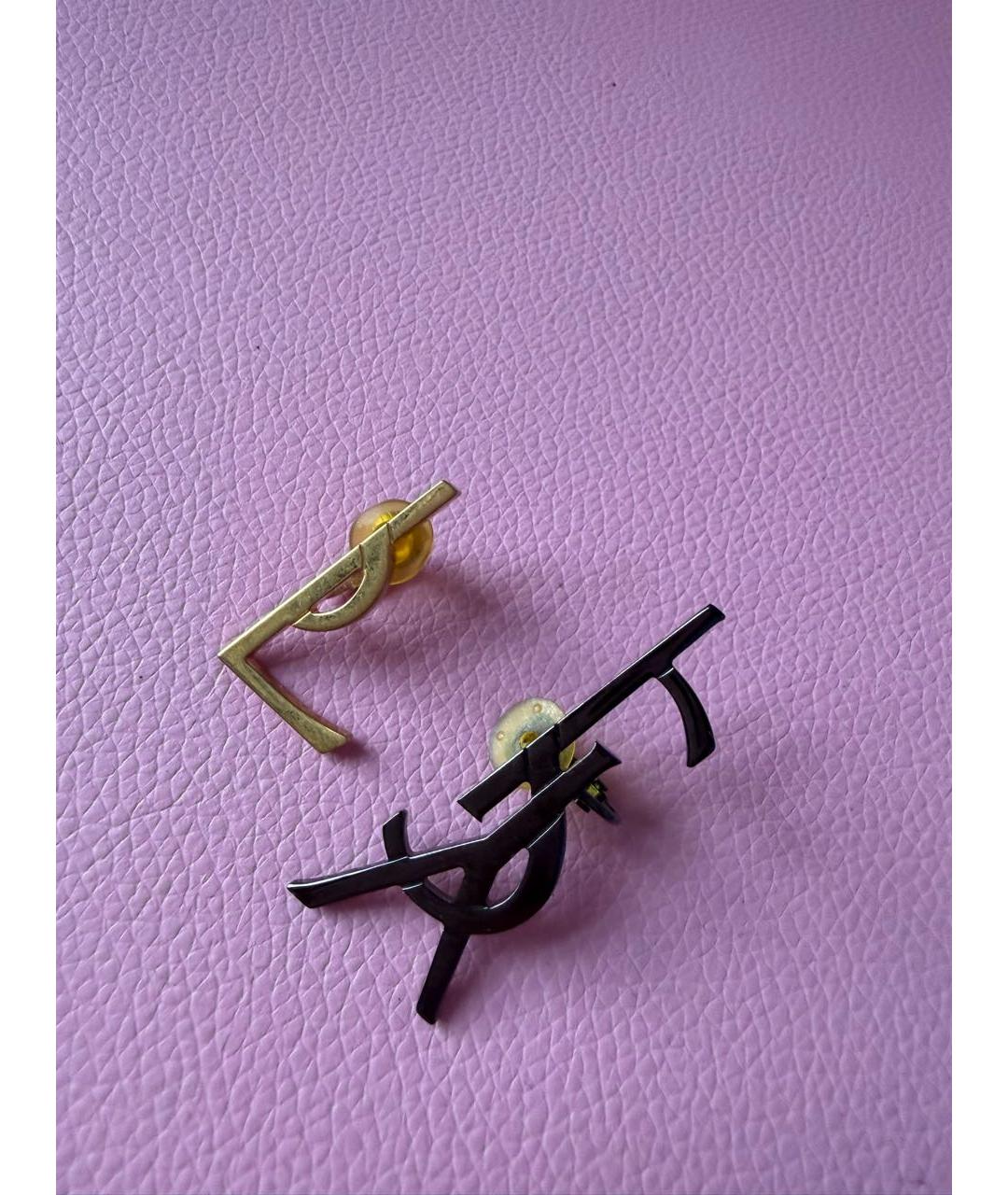 SAINT LAURENT Металлические клипсы, фото 7