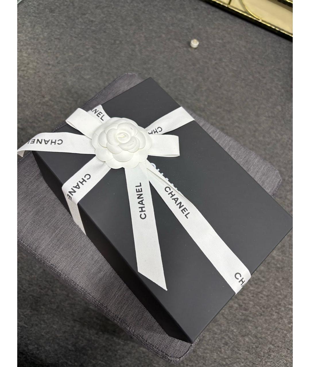 CHANEL Бордовая кожаная сумка через плечо, фото 6