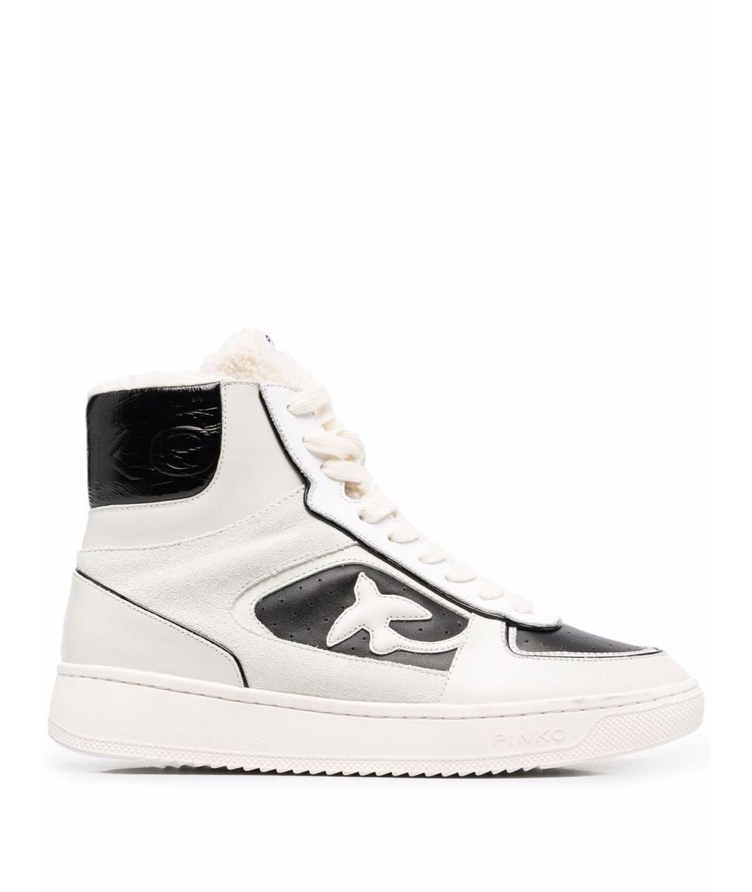 PINKO Мульти кожаные кеды, фото 5