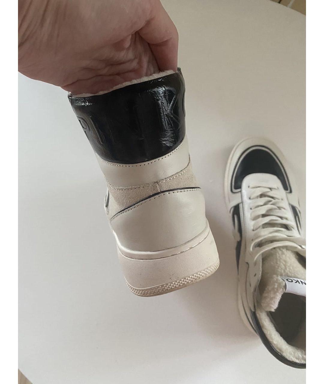 PINKO Мульти кожаные кеды, фото 3