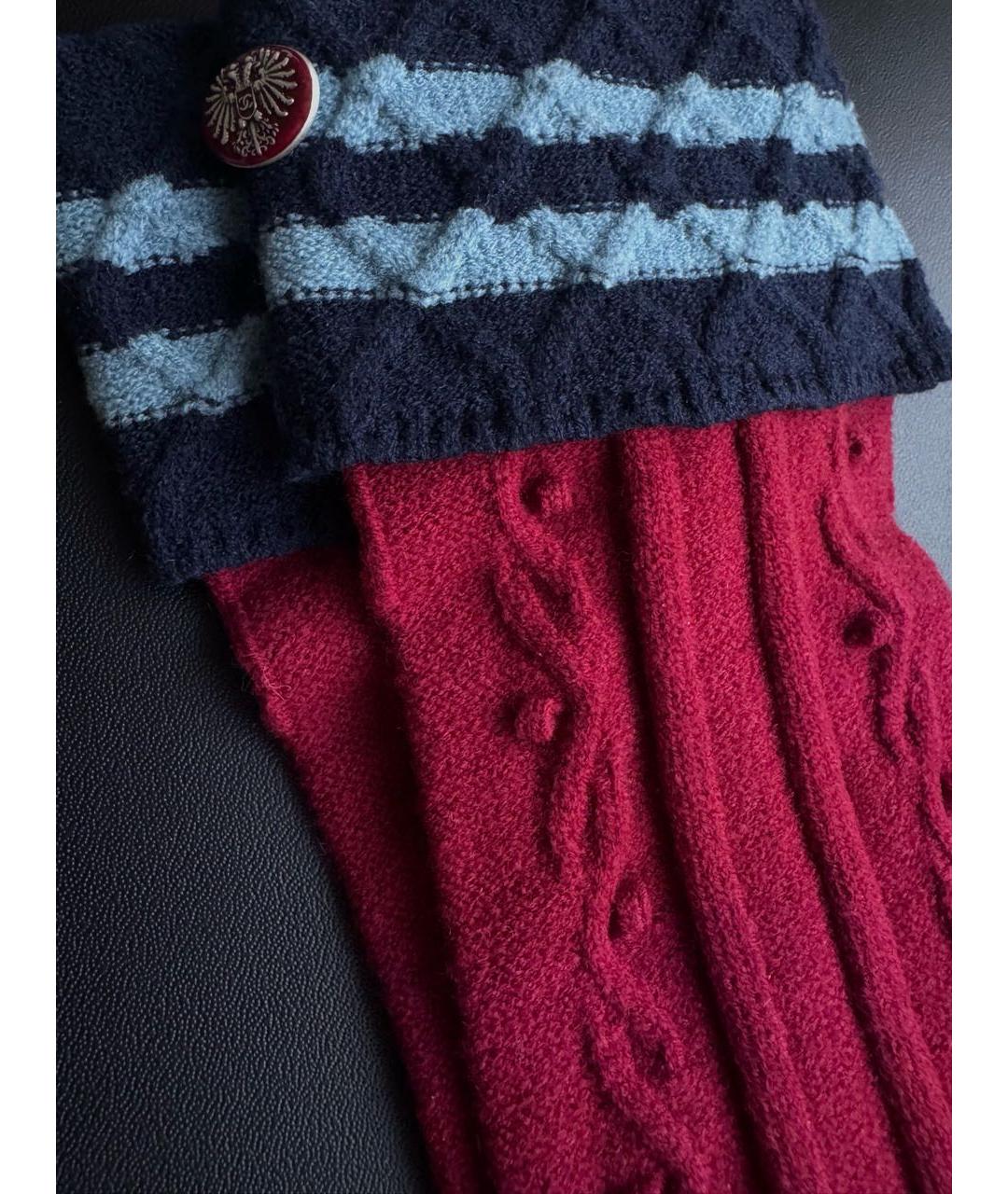 CHANEL Бордовые носки, чулки и колготы, фото 2