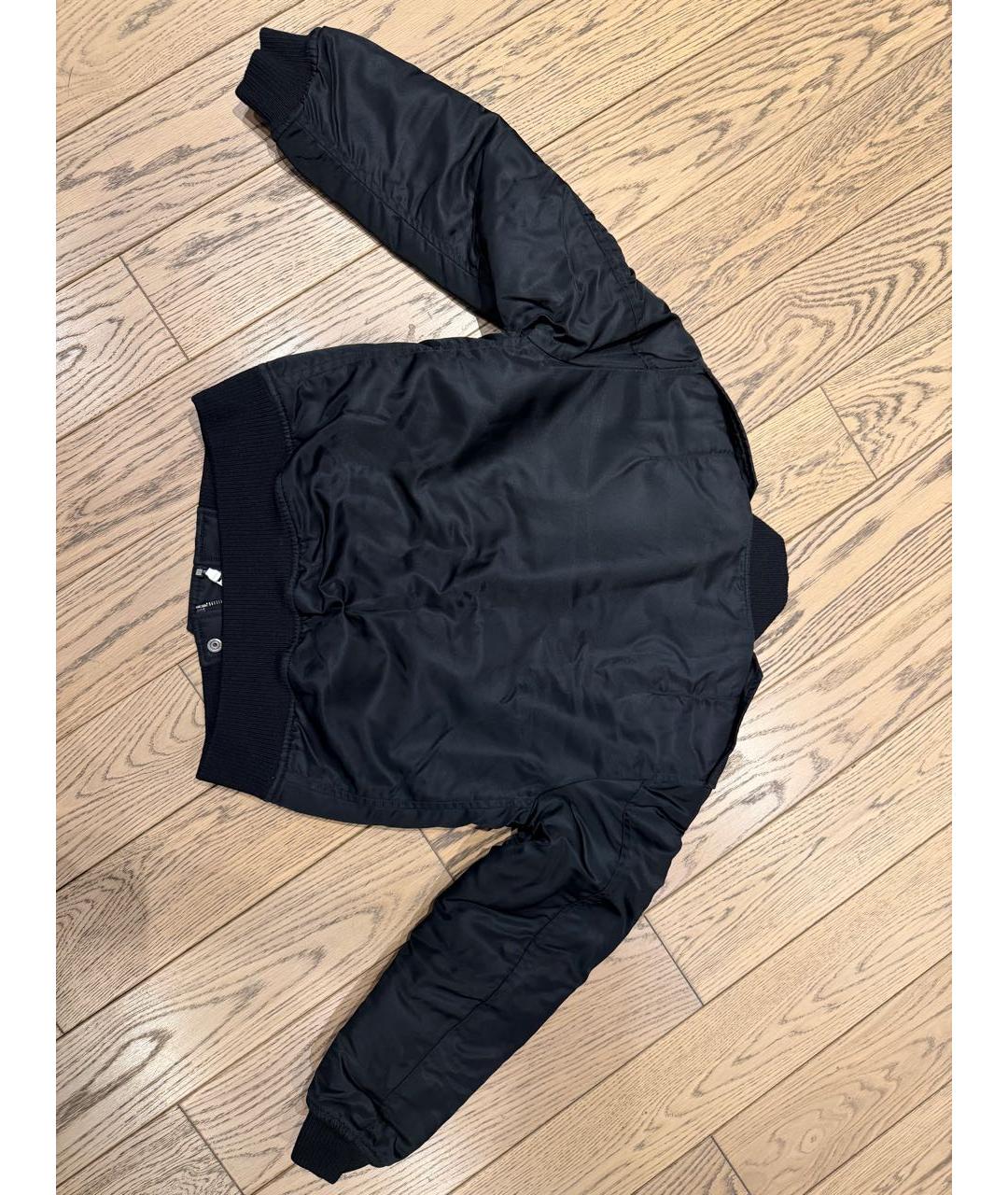 SAINT LAURENT Черная полиамидовая куртка, фото 2