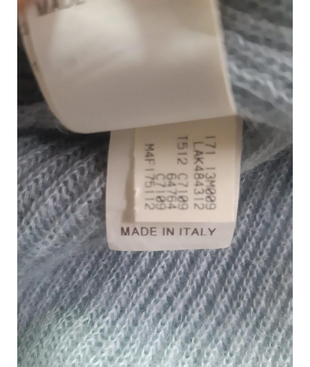 BRUNELLO CUCINELLI Голубой шерстяной джемпер / свитер, фото 6