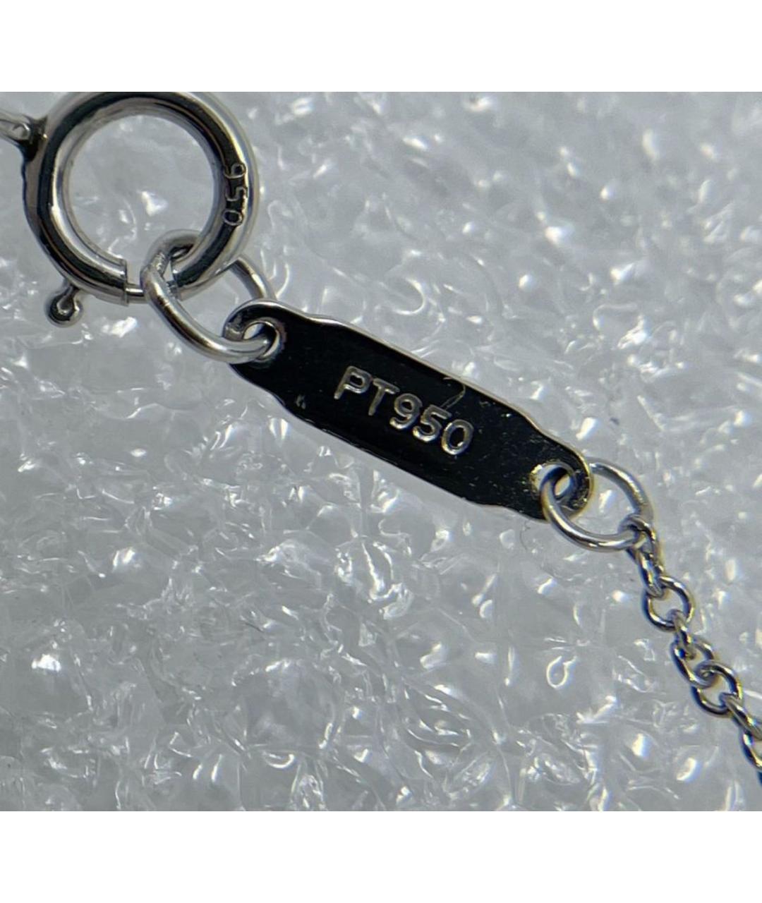 TIFFANY&CO Белая платиновая подвеска, фото 6